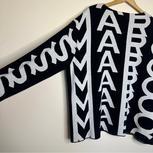 Marc Jacobs Monogram Oversized Knit Jumper and Monogram Knit Tube Skirt L/XL - Picture 6 of 16